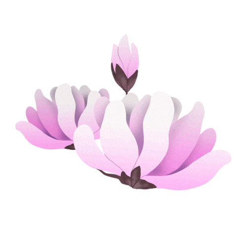 Pink Spring Sticker by Lara Paulussen