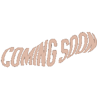 Coming Soon Sticker by City Barre