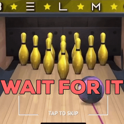Lucky Strike Bowling GIF by WannaPlay Studio