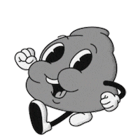 Dibbers animation cartoon walk coronavirus Sticker