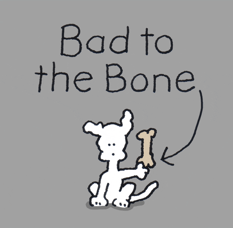 bad to the bone GIF