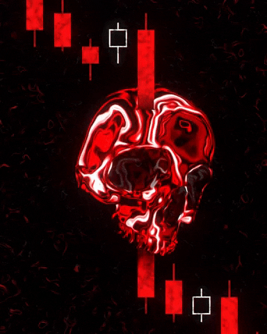 RubenCurbelo giphyupload red crypto skull GIF