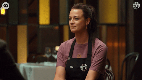 Nervous GIF by MasterChefAU