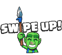 Swipe Up Clash Royale Sticker by Clash