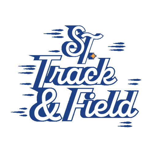 Track And Field Speed Sticker by Saint Theresa Bilingual School