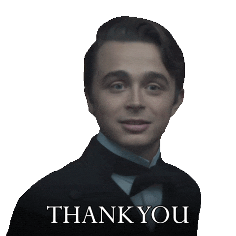 Thanks Thank You Sticker by HBO Max