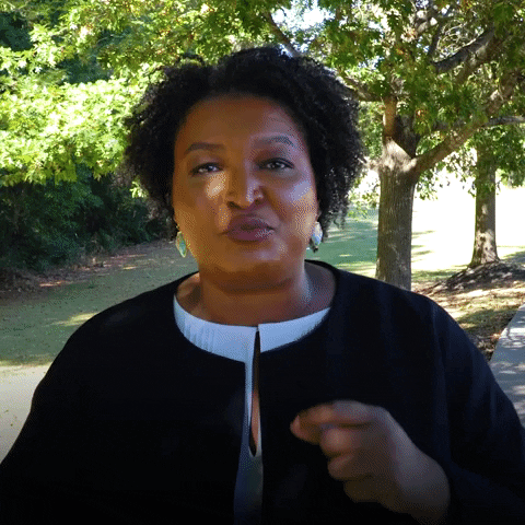 Happy Stacey Abrams GIF by OneGeorgia