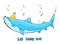 Sad Party Sticker