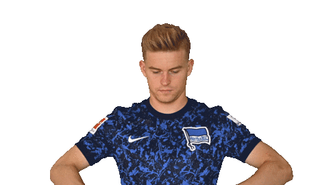 Swipe Up Maximilian Mittelstädt Sticker by Hertha BSC