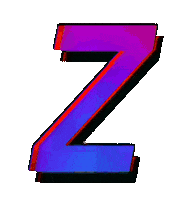 Glitch Alphabet Sticker by #BASILIO