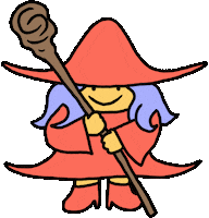 Witch Sticker by Ruppert Tellac