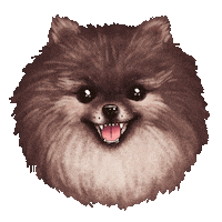 awwtmn dog angry puppy rage Sticker