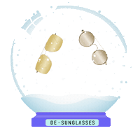 snow glasses Sticker by de-sunglasses