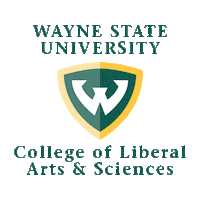 WayneStateCLAS winter graduation cap detroit Sticker