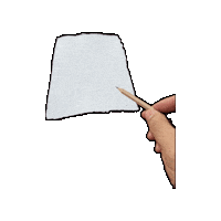 Blank Space Paper Sticker by Rod Kim