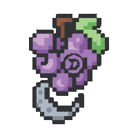 2D 8Bit Sticker by Daze Off