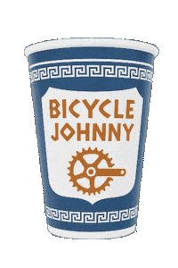 Sticker by Bicycle Johnny