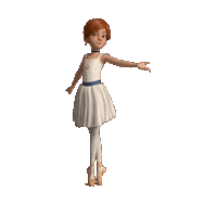 ballerina leap movie STICKER by LEAP!