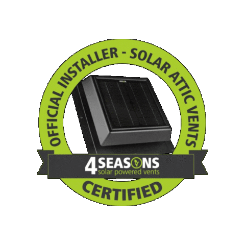 4seasonsvents solar heating cooling 4seasonsvents Sticker
