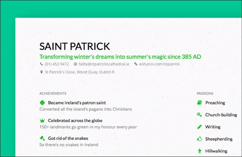 Stpatricksday GIF by Enhancv