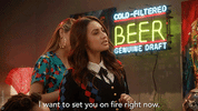 Ana Torres Burn GIF by grown-ish