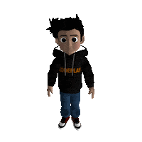 3D Hello Sticker by codeplay