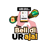 Shopping Brand Sticker by Urban Republic ID