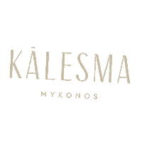 Kalesmamykonos fire vacation welcome greece Sticker