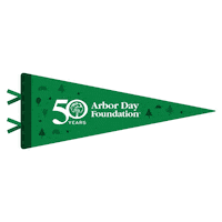 arbordayfoundation tree trees foundation 50th anniversary Sticker
