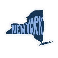 New York Usa Sticker