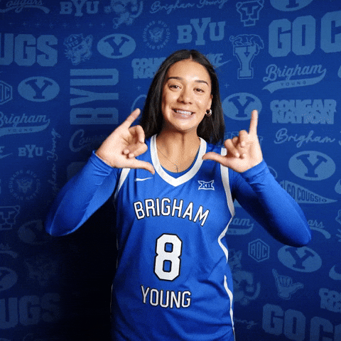 Byu Basketball GIF by BYU Cougars