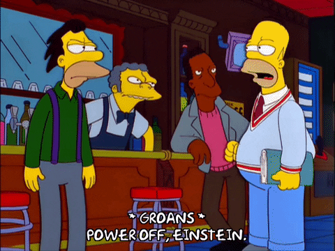 homer simpson carl GIF