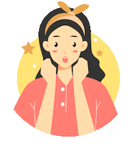 Wow Sticker by Official Kintakun