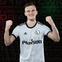 LegiaWarsaw happy football soccer celebration GIF