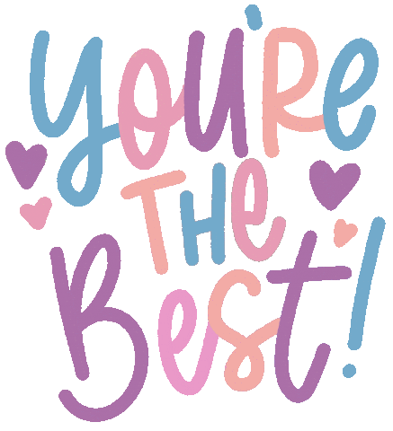 Best Of The Best Thank You Sticker