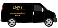 envyshoes delivery shoes van heels Sticker