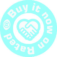 Light Blue Marketplace Sticker by ratedglobal