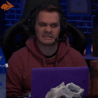 No Way Reaction GIF by Hyper RPG