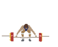 Mirrormang exercise olympics competition weights Sticker