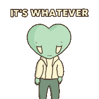 I Get It Whatever Sticker by LT3 Creations