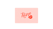 Rsvp Sticker by colourette