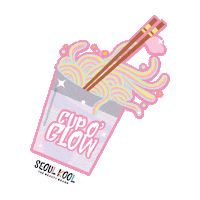 korea glow Sticker by Seoul Kool