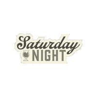 Saturday Night Beer Sticker by Foxtown Brewing