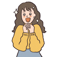 Big Eyes Wow Sticker by Carolynn