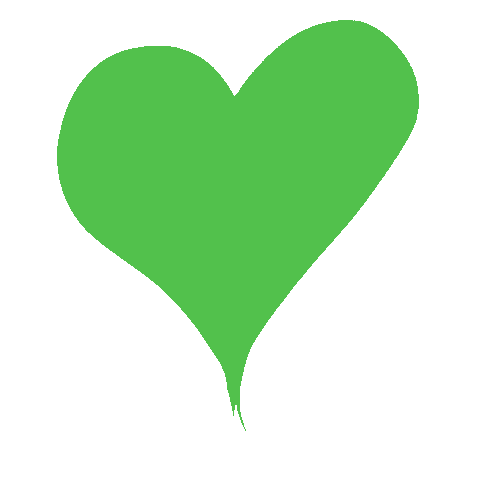 transgreaser heart green beating beating heart Sticker