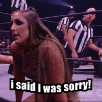 Sorry Britt Baker GIF