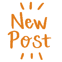 sirisnowing new new post post orange Sticker