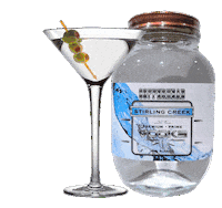 Espresso Martini Summer Sticker by CopperheadDistillery