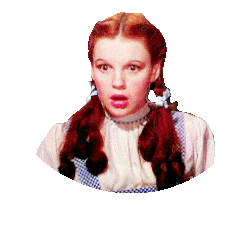 Wizard Of Oz People Sticker by reactionstickers