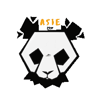 Panda Sticker by Asie ESTP